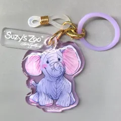 【中古】キーホルダー エリーファント  「Suzy’s Zoo-スージー・ズー- シークレットめじるしチャーム」