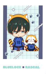 【中古】キャラカード 糸師凛(ミニキャラ) 「ブルーロック×あらいぐまラスカル POP UP SHOP in マルイ ポラショットコレクション」