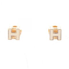 アクセサリー 美品 HERMES エルメス ピアス アイリーン ピンクゴールド