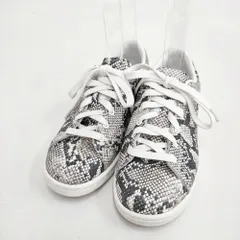 adidas Originals/HYKE HAILLET HI AOH001 23cm スニーカー ホワイト ブラック レディース アディダスオリジナルス/ハイク【中古】6-0224G◎