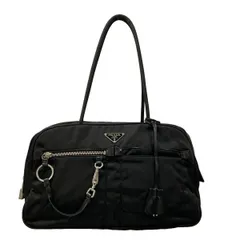 PRADA(プラダ) ショルダーバッグ - 黒 レザー