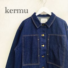 hellam コーデュロイカラーデニムジャケット インディゴブルー フリー