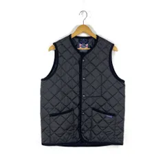 LAVENHAM　ラベンハム　SLJ2039　Thornham Mens　ソーンハム メンズ　中綿ダイヤモンドキルティングベスト　Lサイズ　ブラックのサムネイル