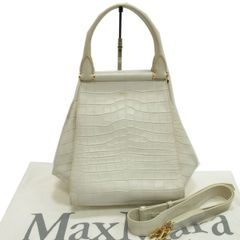 美品 MaxMara マックスマーラ 2way クロコ型押し ショルダーバッグ 楽天市場】クロコ 型押し（ブランドマックスマーラ）（レディース