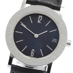 BVLGARI BB33SL NPS ネイビー文字盤 スモセコ 腕時計 クォーツ - メルカリ