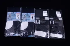 ■未使用トレンカ4枚まとめて01 17℃  M~L ブラック ダークグレー ネービーブラック レギンス 55デニール ■のサムネイル