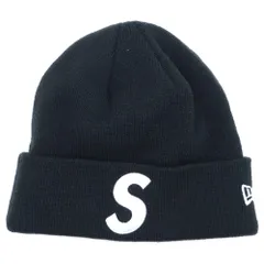 SUPREME (シュプリーム) 24aw S Logo Beanie Sロゴ ビーニー ニットキャップ ブラック