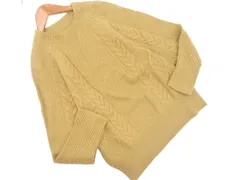 niko and ニコ アンド ウール混 ケーブル編み ニット セーター size3/ベージュ ◇■ レディース