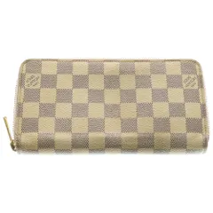 LOUIS VUITTON (ルイヴィトン) ダミエアズール ジッピーウォレット ラウンドファスナー 長財布 ホワイト N41660