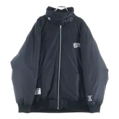 BILLIONAIRE BOYS CLUB (ビリオネアボーイズクラブ) BBC x FIRST DOWN LOGO DOWN JACKET ダウンジャケット BBCJP233X005 ブラックのサムネイル