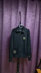 アディダス ファイヤーバード ジャージ 黒 トラックジャージ 105 ユニセックス