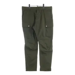 DSQUARED2 (ディースクエアード) 20SS Chino Cargo Fit Cotton Pants チノ カーゴ フィット コットン パンツ カーキ S74KB0385