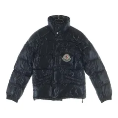 MONCLER (モンクレール) 07AW K2 ケーツー ロゴパッチ ダウン ジャケット ブラック レディース 41303/50/68950