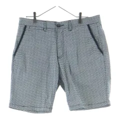 Armani Exchange (アルマーニ エクスチェンジ) 16SS 総柄 ジップフライ ショート ハーフパンツ ショーツ グレーのサムネイル