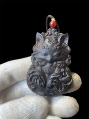狐置物 陶器 稲荷狐 稲荷神狐 雕御狐様 稲荷きつね お稲荷さん 稲荷
