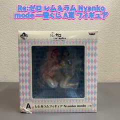 Re:ゼロ レム＆ラム Nyanko mode 一番くじ A賞 フィギュア