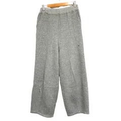 美品 AMERICANA アメリカーナ 裏地起毛 ワイド スウェットパンツ グレー レディース 古着 中古 USED