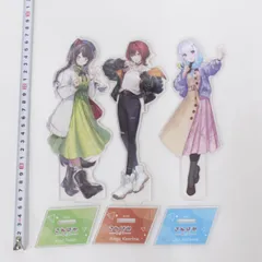 【★加古川物流】中古 BIGアクリルスタンド  リゼ・ヘルエスタ アンジュ・カトリーナ 戌亥とこ さんばか 4th Anniversary グッズ にじさんじ【721】