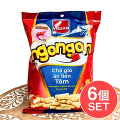 【6個セット】ベトナムスナック 海老ミニ春巻き　海老味 100g 【VISSAN】【メーカー終売品・再入荷不可】 / セ