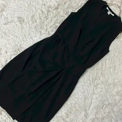 DIANE von FURSTENBERG ワンピース ブラック 4 Ｖネック フォーマル