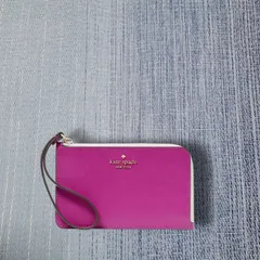 ケイトスペード kate spade カードケース ルーシー バイカラー スモール L-ジップ リスレットKS-209