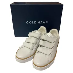 未使用 COLE HAAN コールハーン GP TOPSPIN TRPL STRP スニーカー W30409 サイズ6B 23cm相当 ホワイト レディース 古着 中古 USED