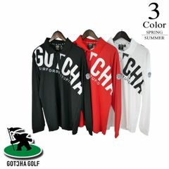 GOTCHA ガッチャゴルフ ハーフジップ 長袖シャツ モックネック M