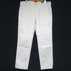美品 JACOB COHEN ヤコブコーエン LION ストレッチ チノパンツ W32 アイボリー メンズ 古着 中古 USEDのサムネイル