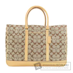 COACH コーチ 6088 シグネチャー トートバッグ キャンバス レディース [中古]