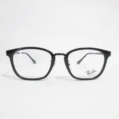 良品 Ray-Ban レイバン メガネ アイウェア RB7247D ブラック メンズ 古着 中古 USED