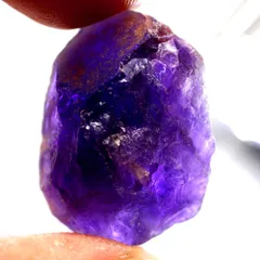 【世界の原石:アメジスト 79.10ct:4869】非加熱 ブラジル産 紫水晶 Natural Large Size Amethyst Rough 鉱物 宝石 標本 jewelry Brazil
