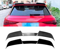 【送料無料】オーディAudi A3 8Yハッチバック 2021年以降対応 ルーフスポイラー リアスポイラー ABS素材 1枚セット 車体装飾 塗装保護 傷つき防止 耐摩耗性に優れ 車種専用フィット 3Mテープ付き 簡単取り付け 手軽施工