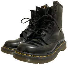 美品 Dr.Martens ドクターマーチン 11821 8ホール ブーツ UK4 23cm相当 ブラック レディース 古着 中古 USED