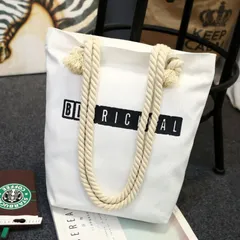 トートバッグ レディース キャンバス a4 ファスナー付き キャンバストート 通勤 通学 バッグ 白