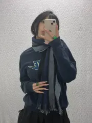 ポール・スミス モダンシック カジュアル マルチカラー ストライプ マフラー C08193