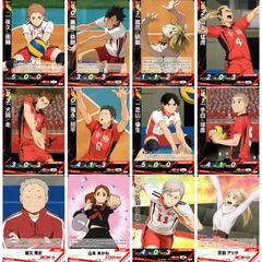 ハイキュー バボカ BREAK 音駒高校 関連カード 12枚セット 孤爪研磨 黒尾鉄朗 夜久衛輔 灰羽リエーフ 山本猛虎 犬岡走