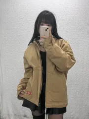 ディッキーズ ダックアクティブ ヴィンテージ トラッカー ウォーク フード ジャケット L C09529