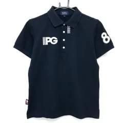 パーリーゲイツ 半袖ポロシャツ ネイビー ロゴ刺しゅう メンズ 3(S) ゴルフウェア PEARLY GATES