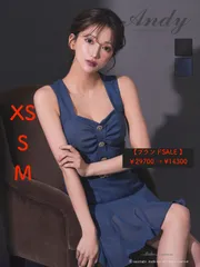 ネイビーブルーSALE  [OK2972]【ANDY/アンディ】ノースリーブ/ ビジュー/ ベルト/ フレア/ キャバドレス/ DEA by ROBEdeFLEURS Glossy/ ディアバイローブドフルールグロッシー/ AngelR/ エンジェルアール