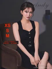 ブラック SALE  [OK2972]【ANDY/アンディ】ノースリーブ/ ビジュー/ ベルト/ フレア/ キャバドレス/ DEA by ROBEdeFLEURS Glossy/ ディアバイローブドフルールグロッシー/ AngelR/ エンジェルアール