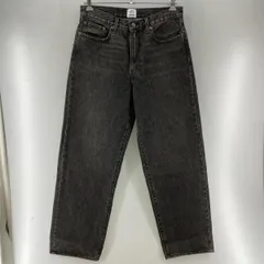 【中古】LEVI'S×JORDAN BRAND BAGGY JEANS 578 ブラック 32×32　リーバイス[24]