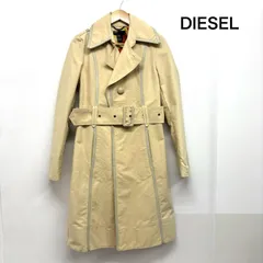 ディーゼル トレンチ レトロ コットンコート 花柄裏地 くすみイエロー レディース XS ISItems【USED】【古着】【中古】50154764のサムネイル