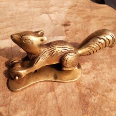 中国古美術 アンティーク南京錠 工芸品 犬型の鍵 インテリア】レア
