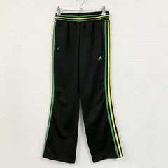 古着 used　adidas　アディダス　CLIMALITE　トラックパンツ　ジャージパンツ　黒　ブラック　Mサイズ【値引き交渉OK！】