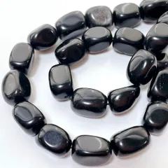 T005/天然石◇ブラックオニキス　1連※ランダム発送