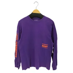 カーハートワークインプログレス Carhartt WIP L/S INTER T/S 背面プリント ロングスリーブTシャツ メンズ  S