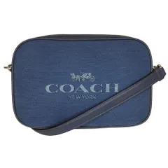 良品 COACH コーチ ジェス クロスボディ ショルダーバッグ カメラバッグ 6519 ネイビー レディース 古着 中古 USED
