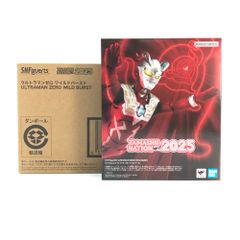 ●BANDAI SPIRITS 피규어 SHFiguarts 울트라 갤럭시 파이트 운명의 충돌 울트라맨 제로 와일드 버스트 (혼 웹 한정) 미개봉품