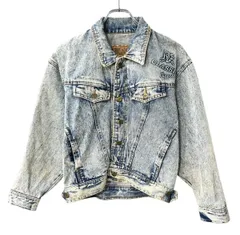 CLASSIC Jigers デニムジャケット S～ インディゴブルー ボタン 胸ポケット エンボス加工 アメカジ アウター 春物 a803-5507