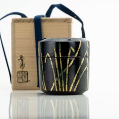 茶道具 滝蒔絵大棗 荒井正春 棗 共箱 - メルカリ
